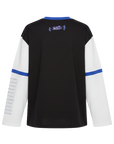 T-shirt doppia manica nera/bianca