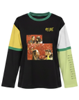 T-shirt doppia manica  mylove