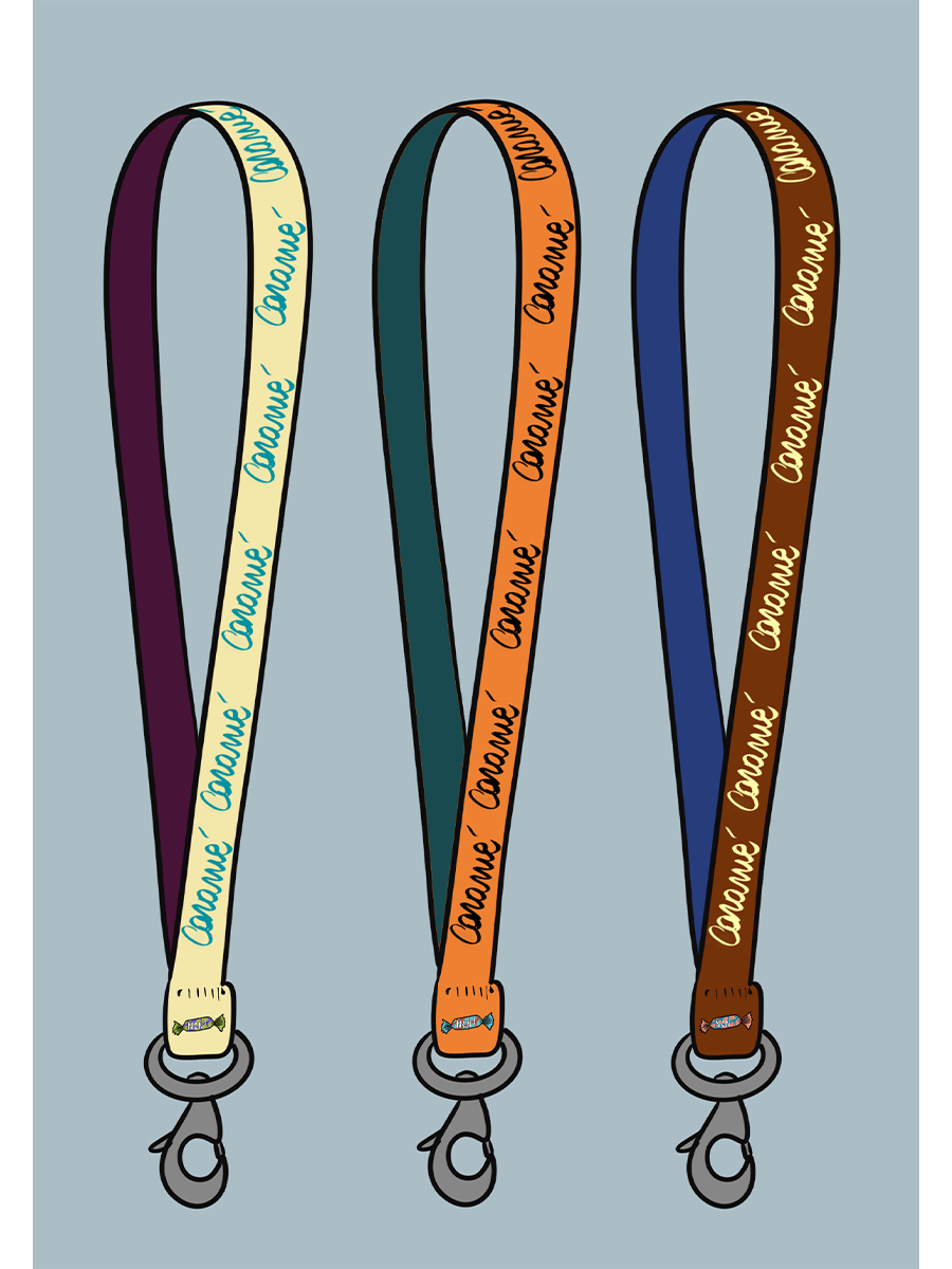 Laccetto /Portachiavi caramè