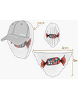 Cappello Slavato con Velo NCNT
